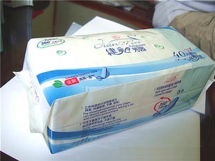 供應40片健美芳園日夜組合網面衛生巾