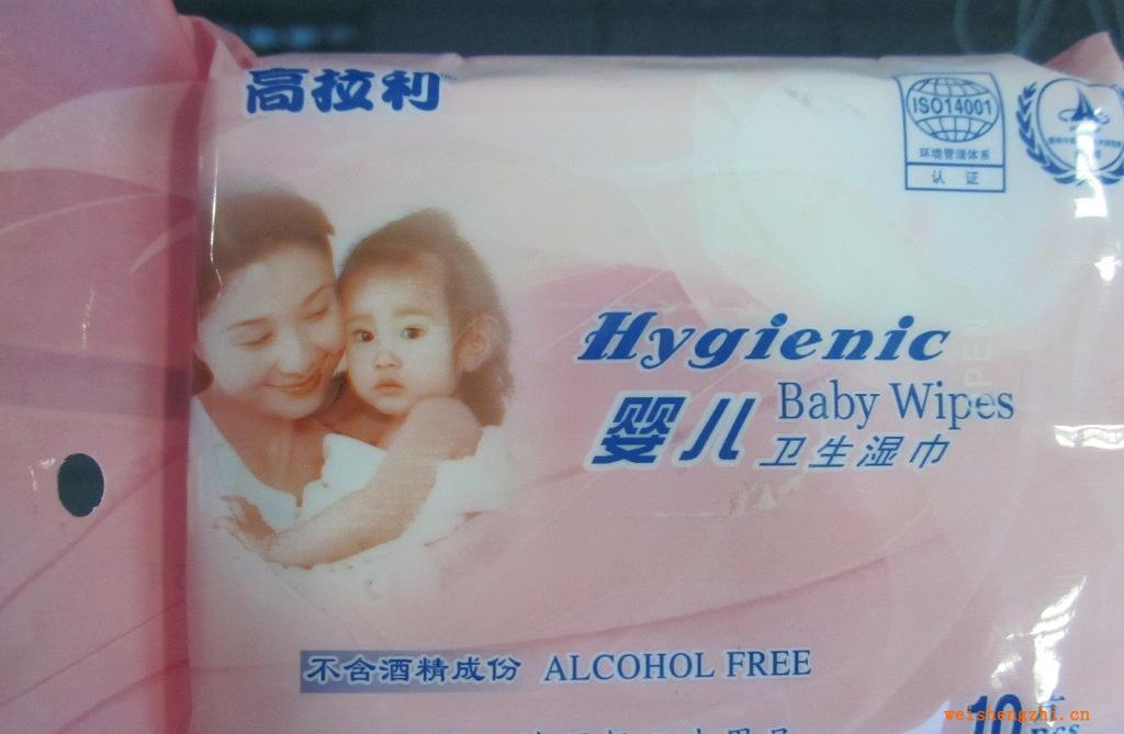 嬰兒潤膚柔濕巾含牛奶滋養維A維E呵膚肌膚再健康可加工OEM