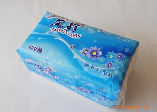 熱銷優質純木漿雙層單包大包裝抽紙歡迎長期訂購