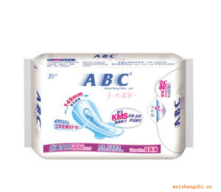 專業經銷ABC甜睡夜用棉柔超極薄衛生巾超薄衛生巾