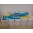 朵朵花開1250克圓10卷衛生紙甘蔗漿