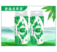 四川竹漿紙望風青蘋果竹纖維紙巾10卷無芯實惠魅力裝